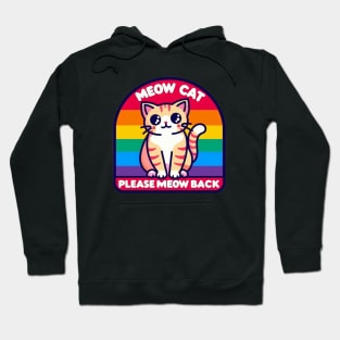 baby lasagna meow cat Hoodie